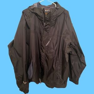 Pacific Trail PAC Tech waterproof breathable zip up jacket with hood.
